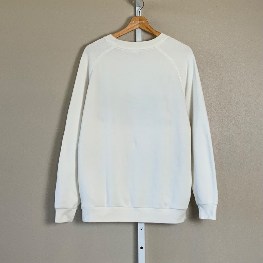 Victoria's Secret PINK Faux Leather Dotted Applique Sweatshirt - Picture 14 of 16